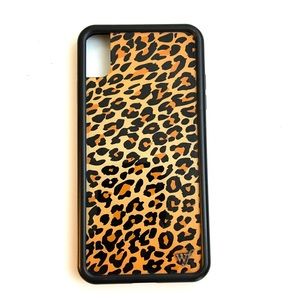 Cheetah Print Wildflower Case for iPhone XS MAX